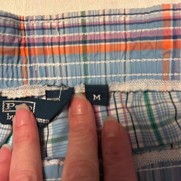 Ralph Lauren Plaid Swim Trunks - Picture 5 of 6